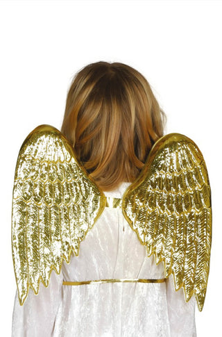 GOLD CHILD WINGS - PartyExperts