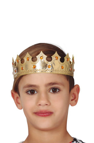 Gold King Crown Child.