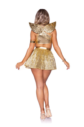Golden Angel Costume - PartyExperts
