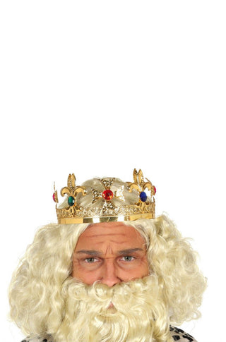 Golden Metal King Crown.