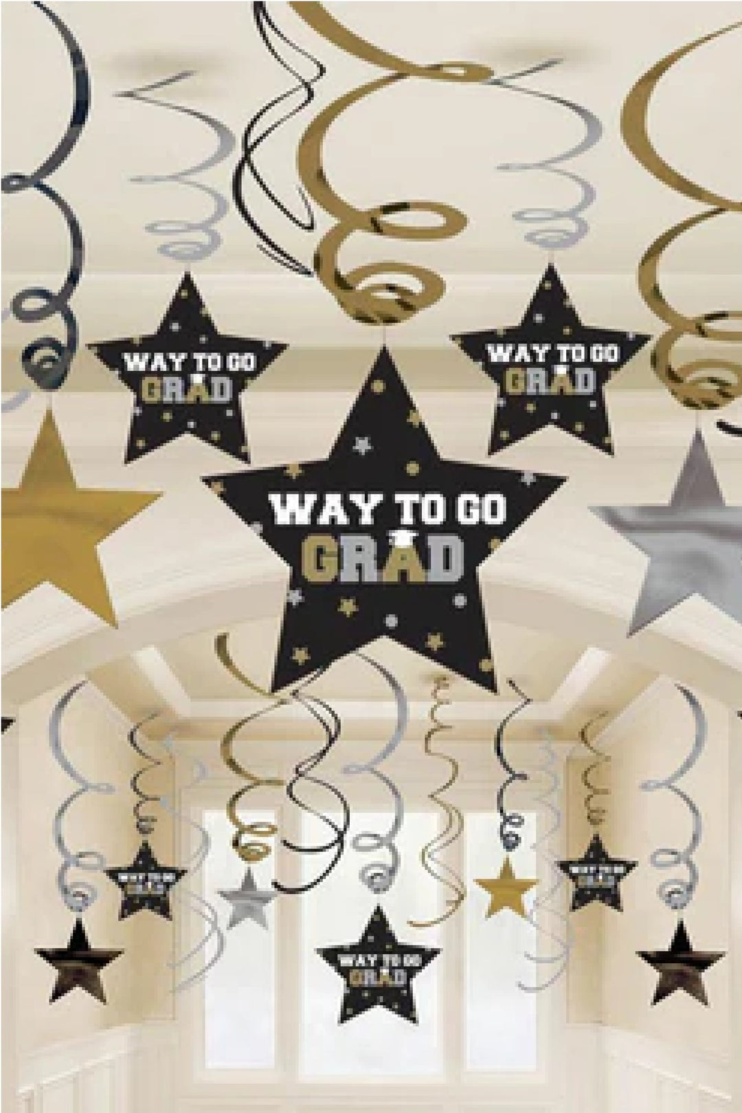 Grad Decoration Hanging 30pcs - PartyExperts
