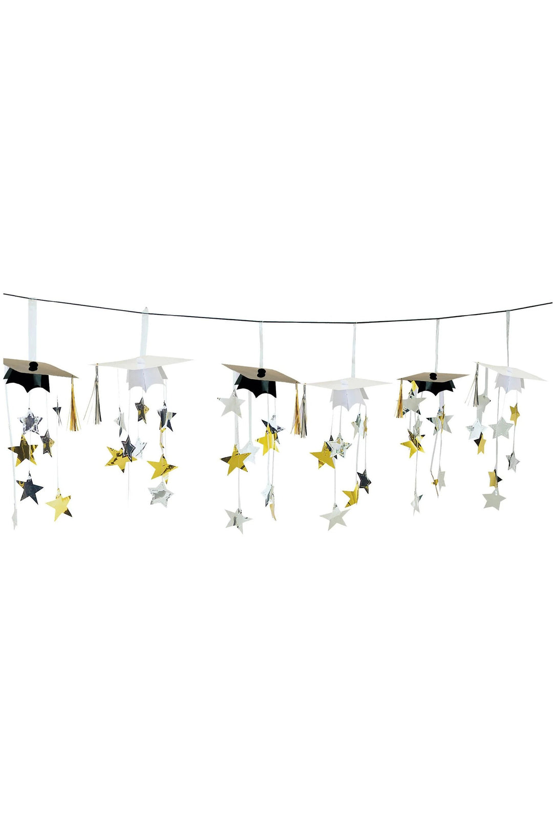 Graduation Cap Garland Banner 3.66m - PartyExperts