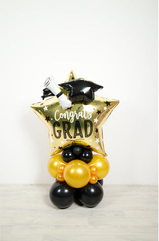 Graduation Star, Cap & Diploma CENTREPIECE - PartyExperts