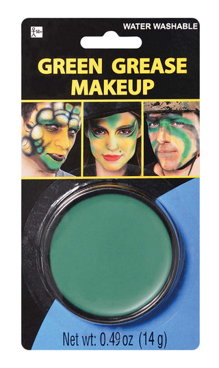 Grease Make-Up Green مكياج سينمائي أخضر - PartyExperts