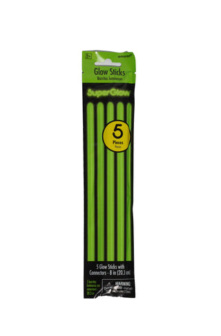 Green Glow Sticks, Party Accessory - PartyExperts