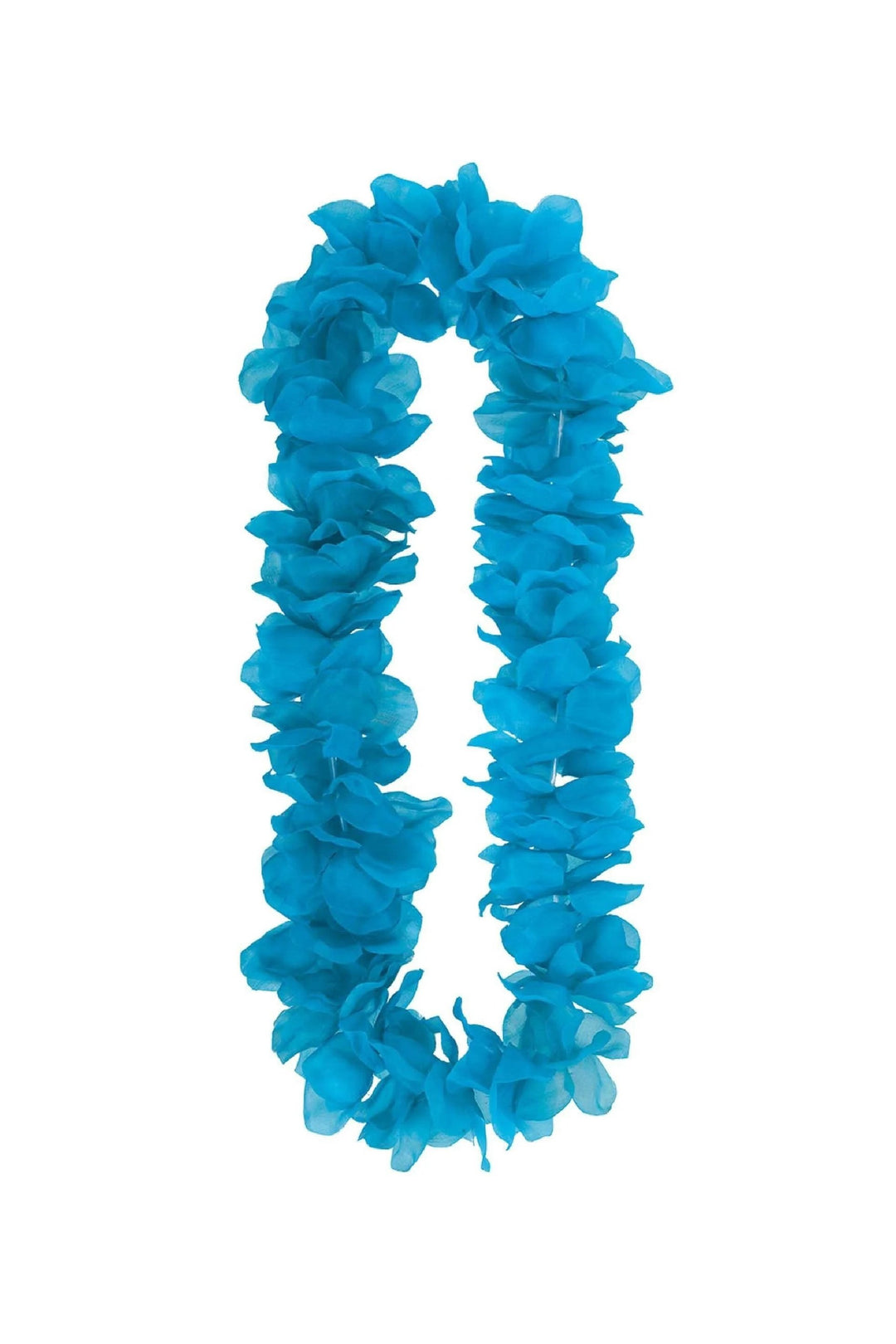 Hawaiian Luau Lei, Blue, 40" - PartyExperts