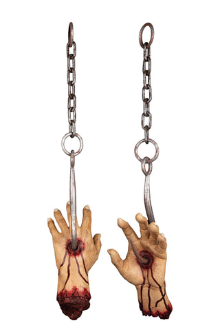 High Quality Severed Hanged 2 Hands (Latex) - PartyExperts