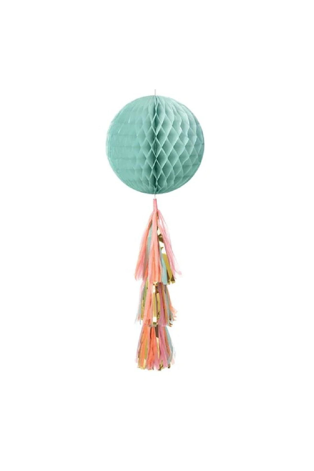 Honeycomb Ball & Tails Decoration 71cm â€“ Each - PartyExperts