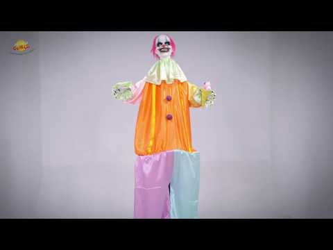 Fat Clown 180 CM With Light, Sound And Movement