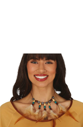 Indian Feathered Choker - PartyExperts