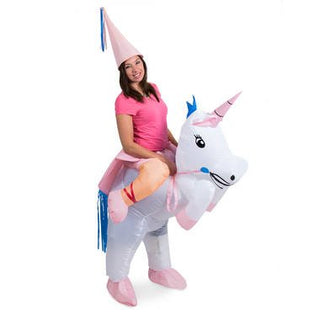 Inflatable Unicorn Costume for Adults - PartyExperts