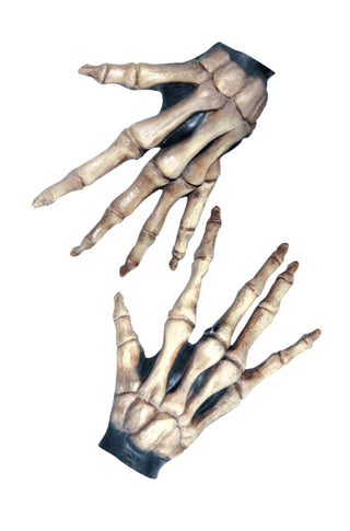 Large Skeleton Hands Bone-Colored - PartyExperts