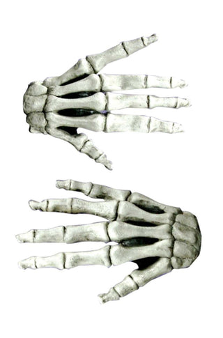 Large Skeleton Hands (White) - PartyExperts