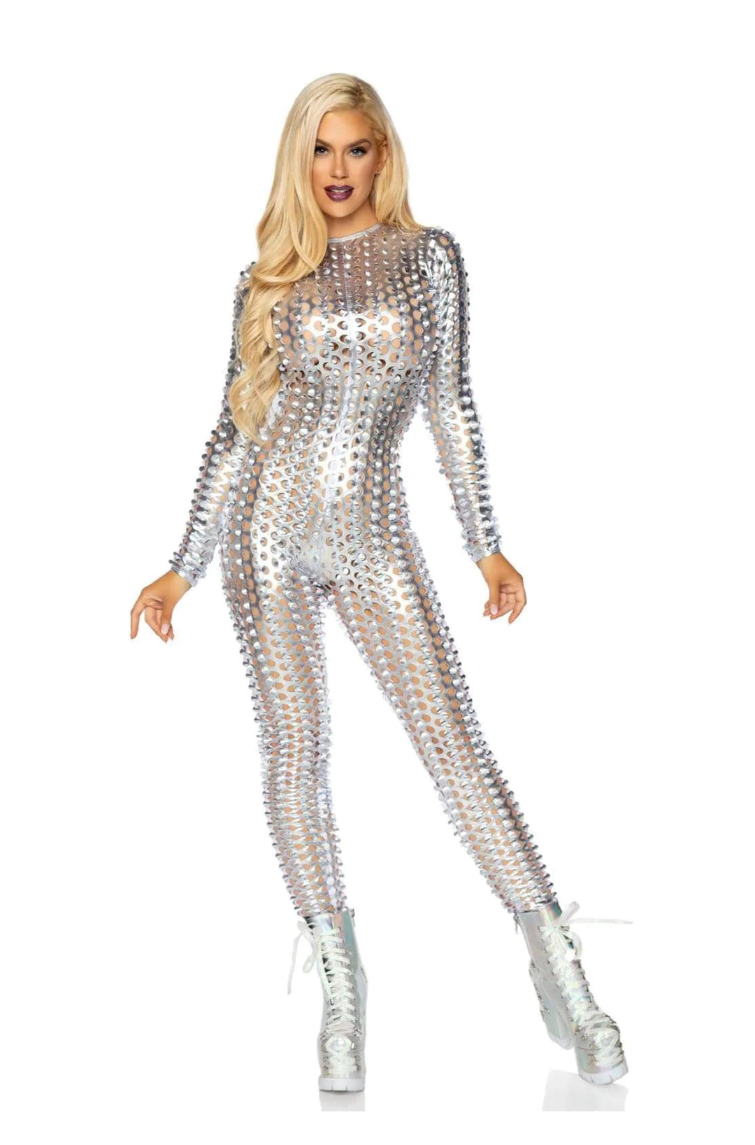 Laser Cut Catsuit - PartyExperts