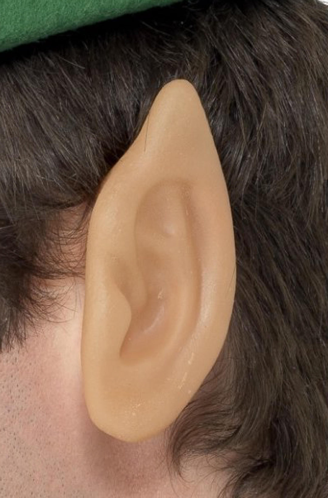 Latex Goblin Ears / Soft Vinyl Pointed Elf Ears - PartyExperts