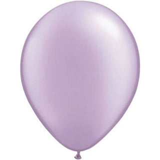 Lavender-Purple Metallic Balloons - PartyExperts