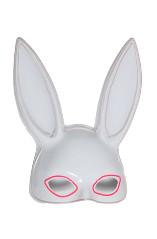 LED Bunny Multicolor Mask - PartyExperts
