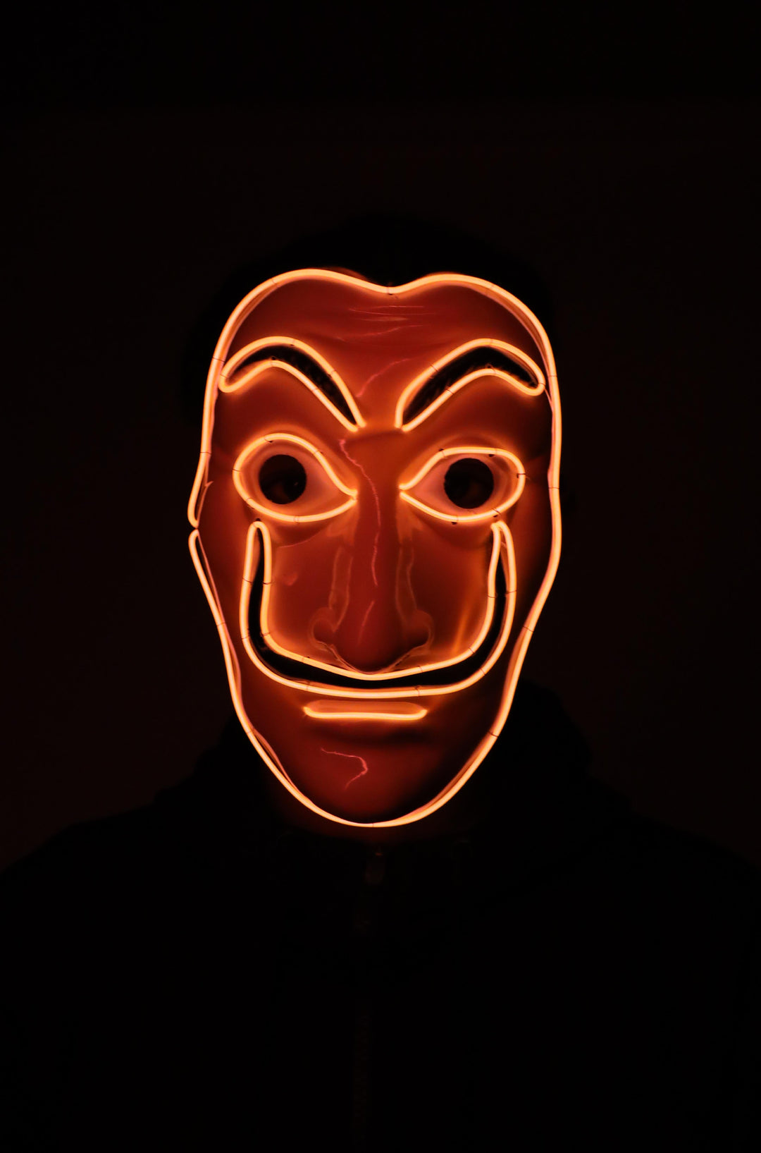 LED La Casa Mask - PartyExperts