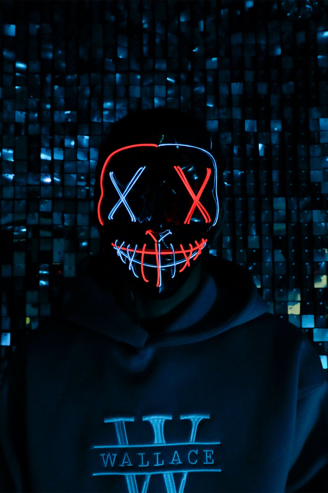 LED Multicolor Mask - PartyExperts