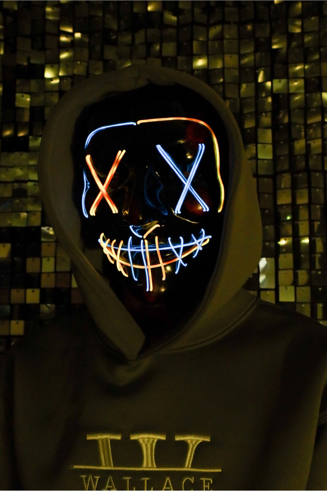LED Multicolor Mask - PartyExperts
