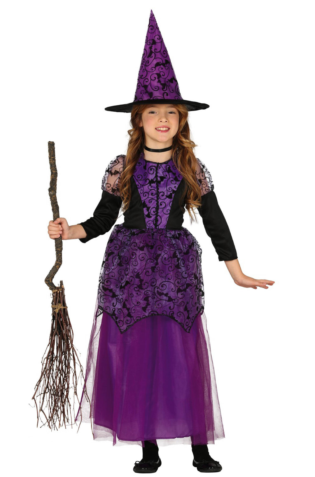 Lilac Child Witch Costume.