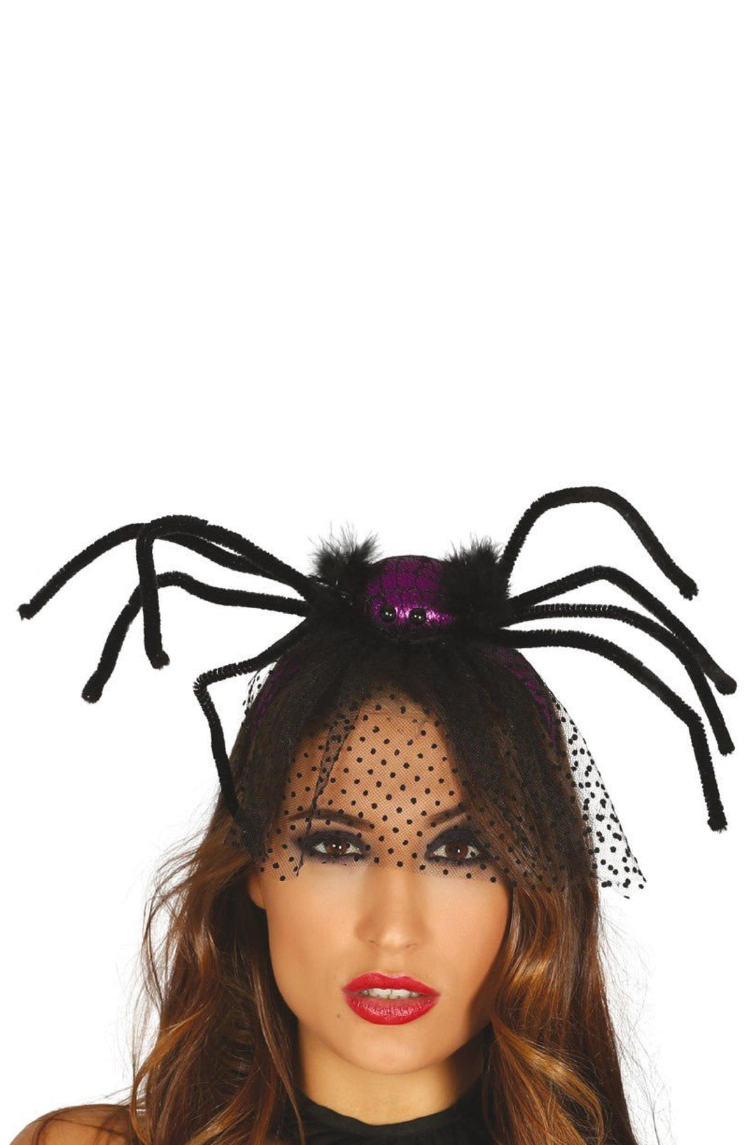 LILAC SPIDER TIARA - PartyExperts