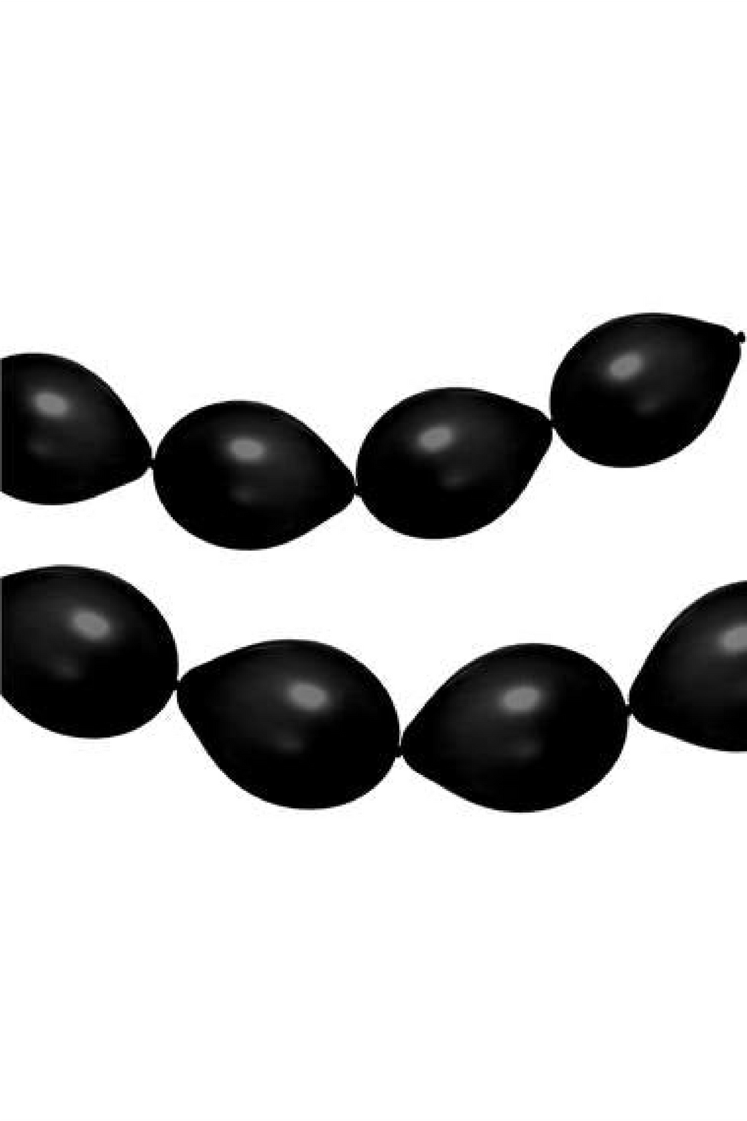 Link Balloons for Garland Midnight Black Matt - PartyExperts