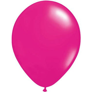 Magenta Balloons - 100 pieces - PartyExperts