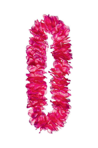 Mahalo Hawaiian Party Lei, 40", Pink - PartyExperts