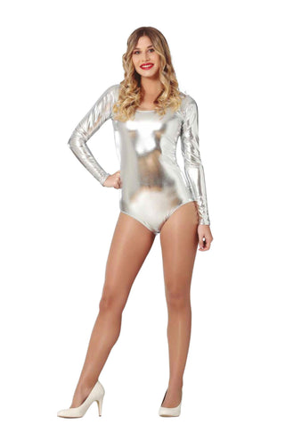 MAILLOT SILVER Costume - PartyExperts