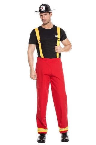 Men's Firefighter Hero Costume.