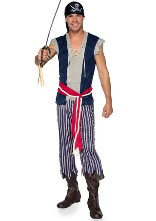 Men's Plank Walking Pirate Costume.