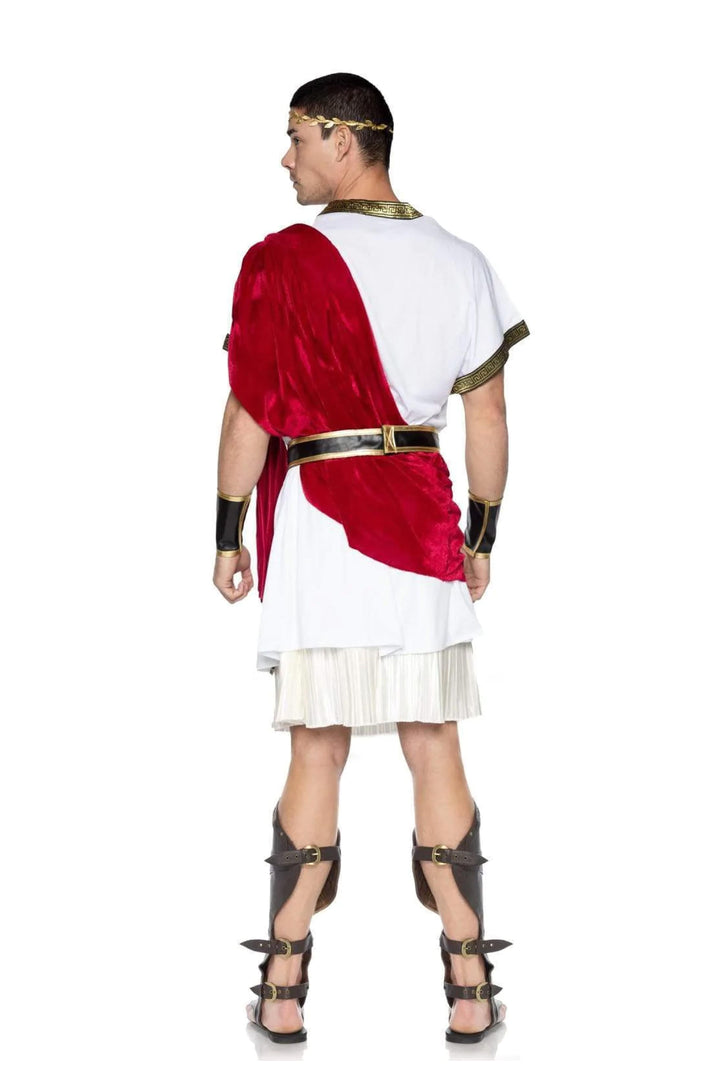 Men's Roman Emperor Caesar Costume - PartyExperts