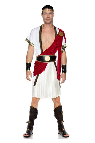 Men's Roman Emperor Caesar Costume - PartyExperts