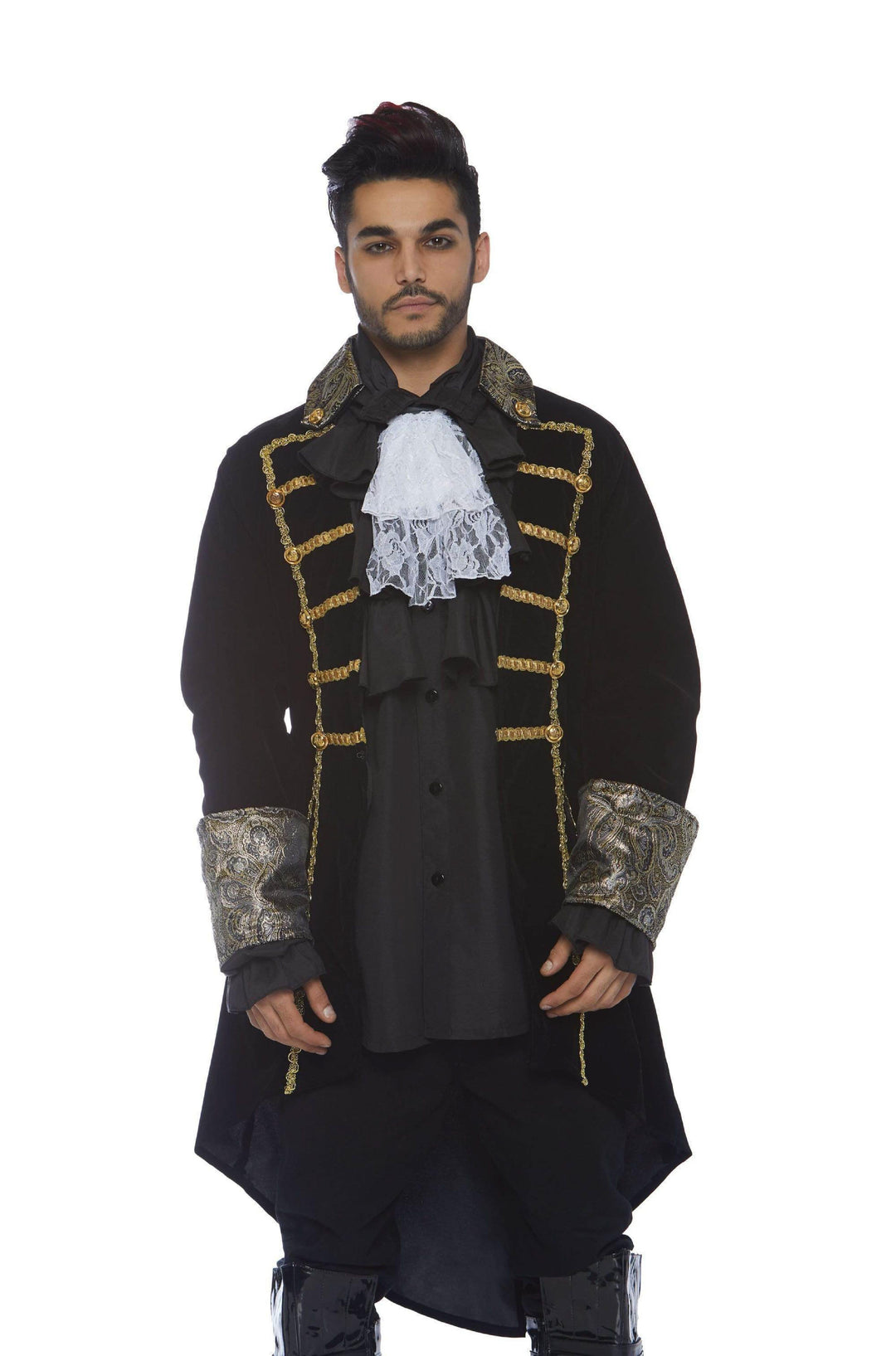 Mens Ruffle Front Costume Shirt - PartyExperts