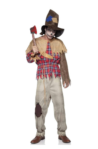 Men's Sinister Scarecrow Costume For Men - PartyExperts