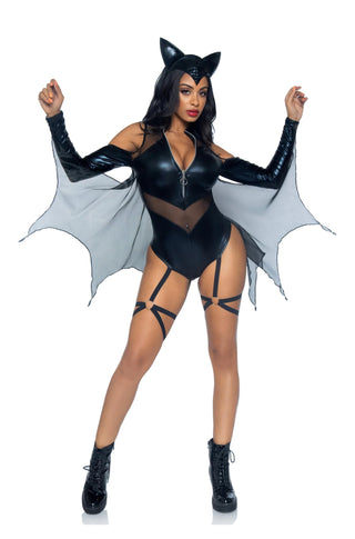 Midnight Bat Sexy Costume - PartyExperts