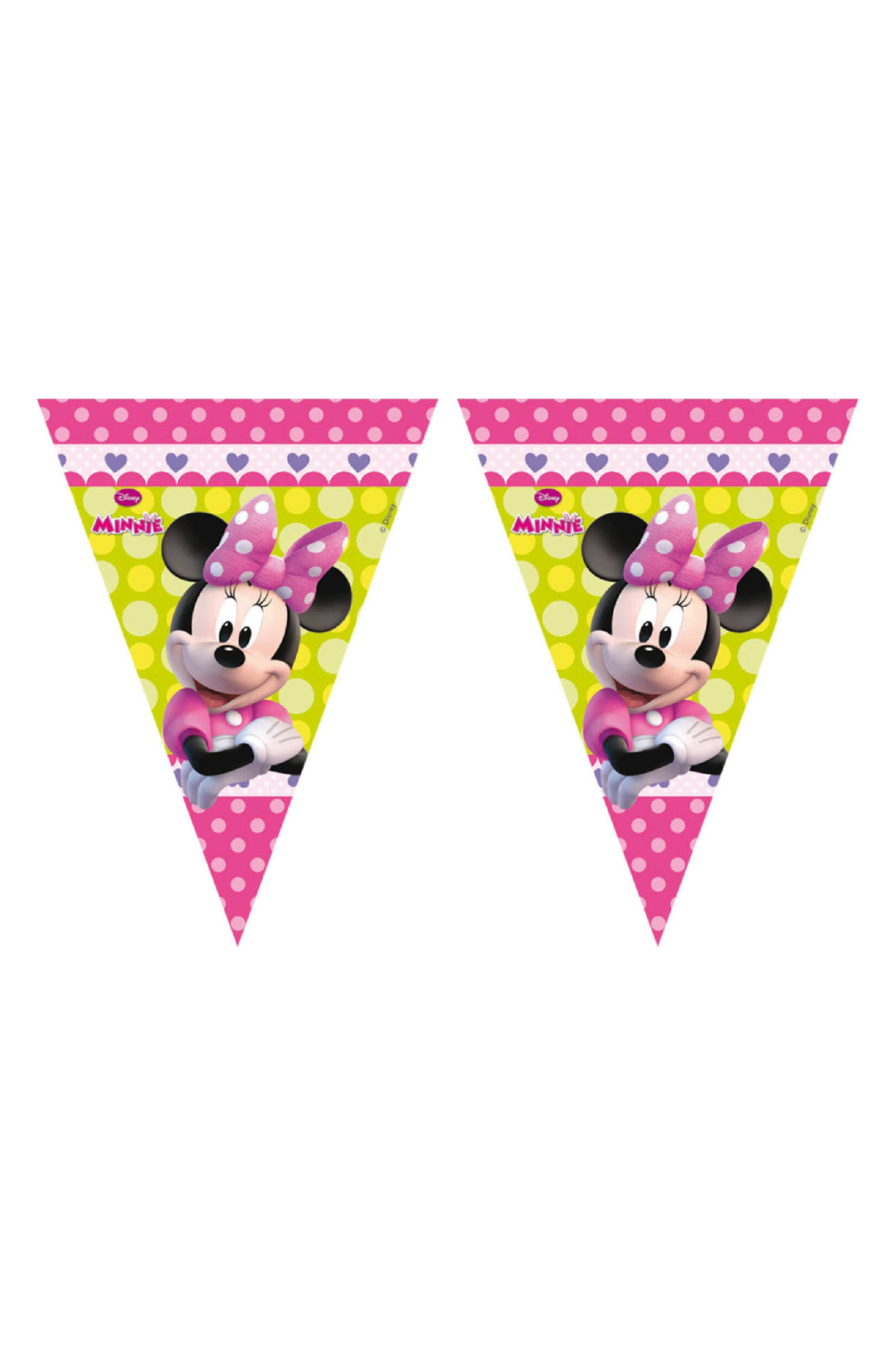 Minnie Mouse Party Bunting Garland - PartyExperts