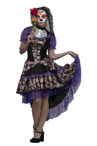 Mistress Day of the Dead Costume.