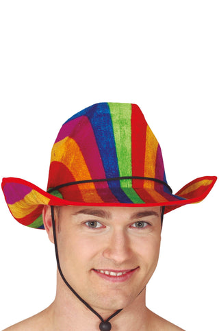 Multicolor Cowboy Hat.