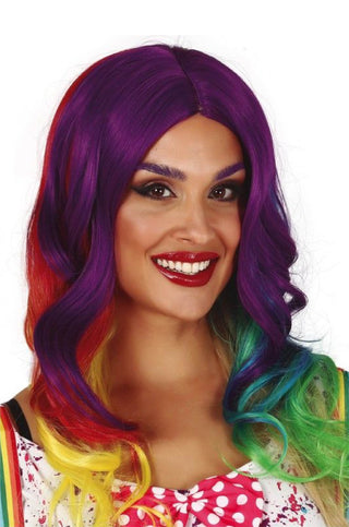 Multicolor Mane Wig.