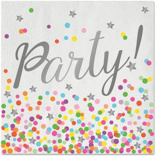 Napkins Confetti Party - PartyExperts