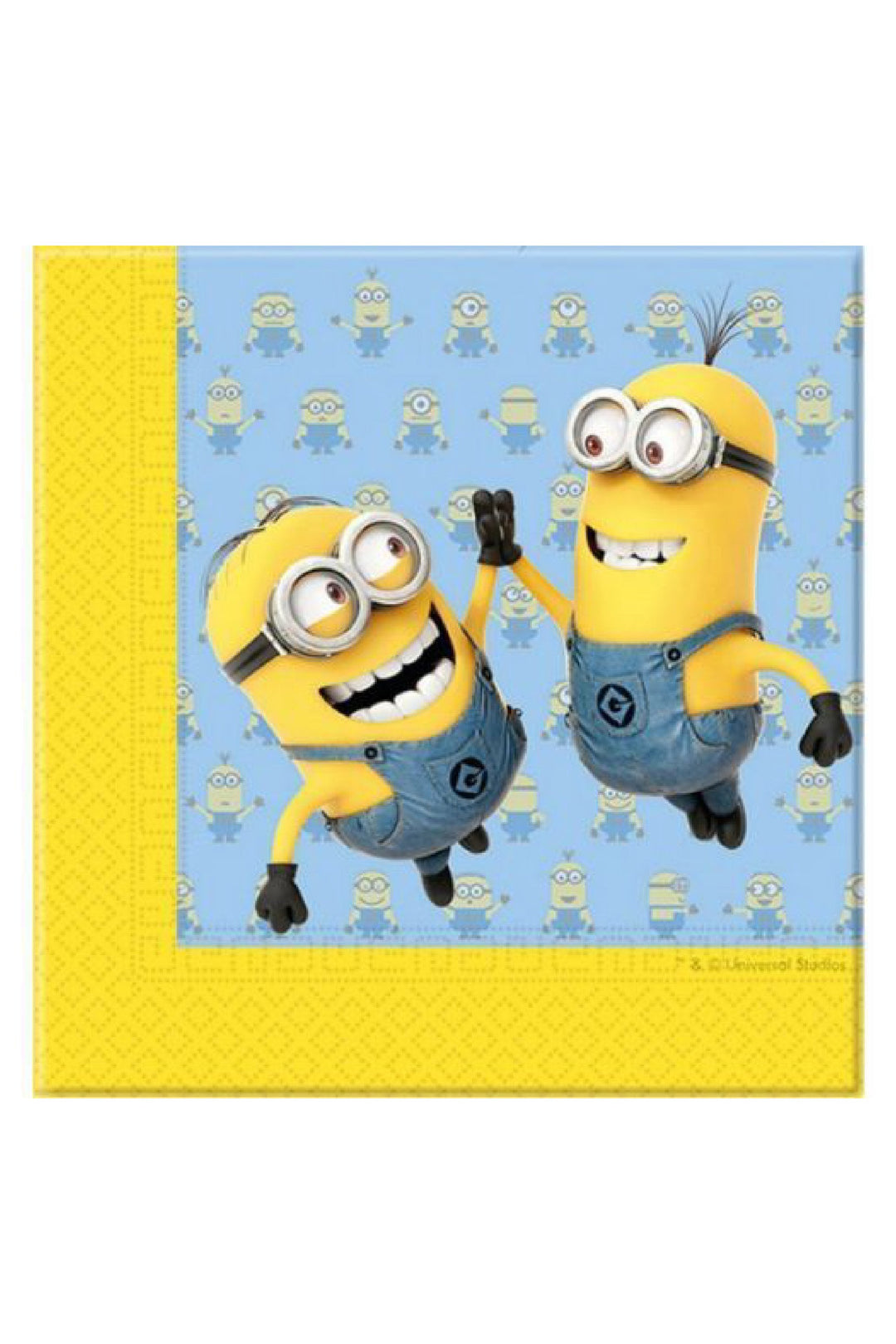 Napkins Minions - PartyExperts