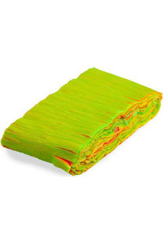 Neon Rainbow Crepe Paper Garland - PartyExperts