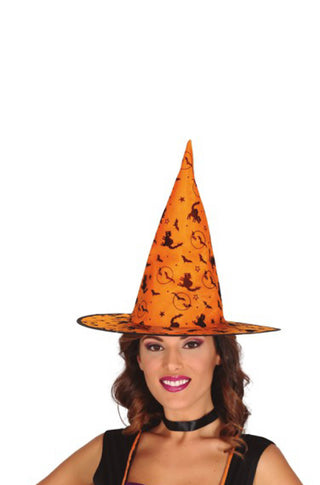 Orange Witch Hat.
