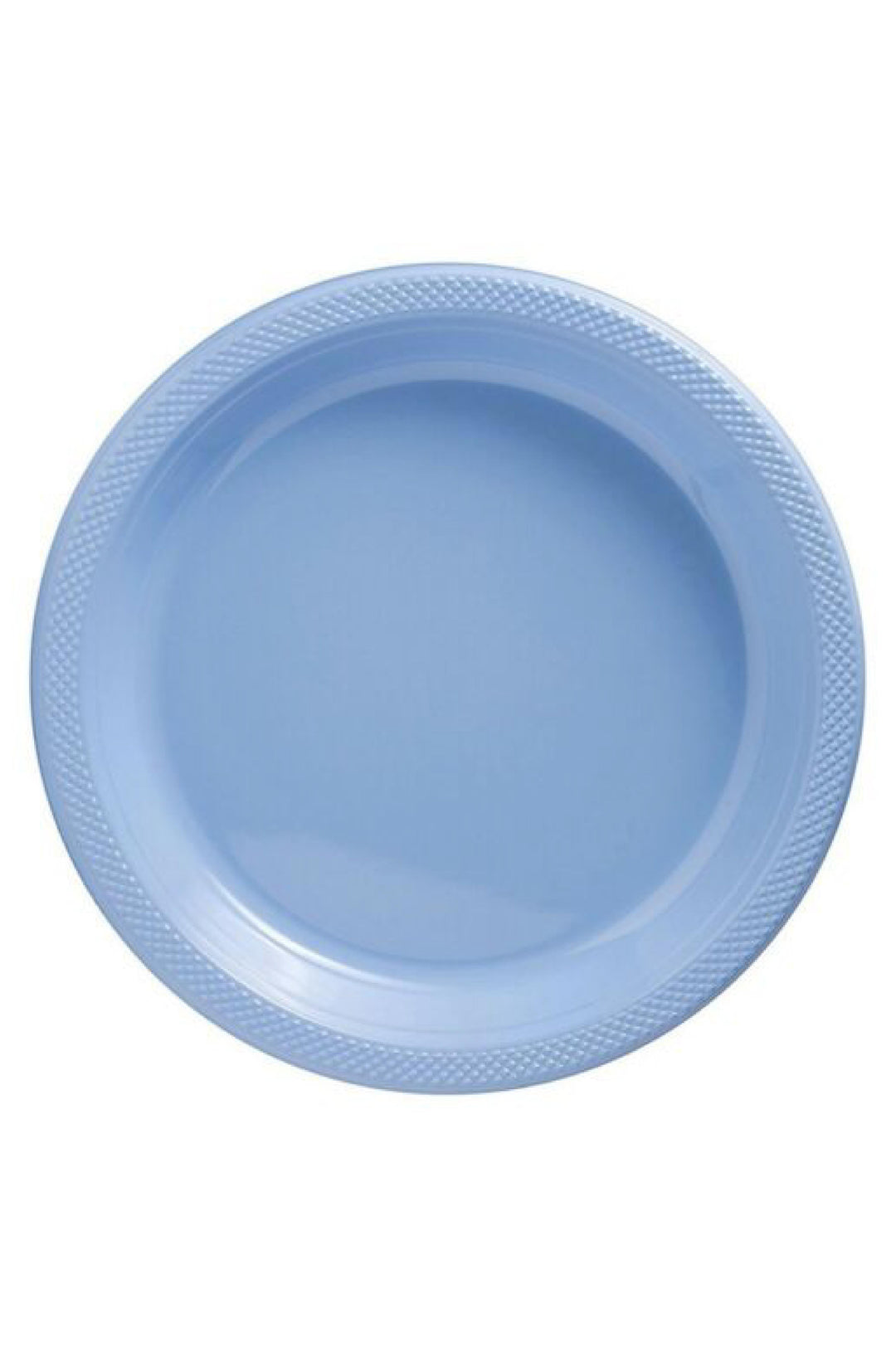 Pastel Blue Plate - Plastic 17.7cm - PartyExperts