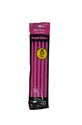 Pink Glow Sticks - PartyExperts