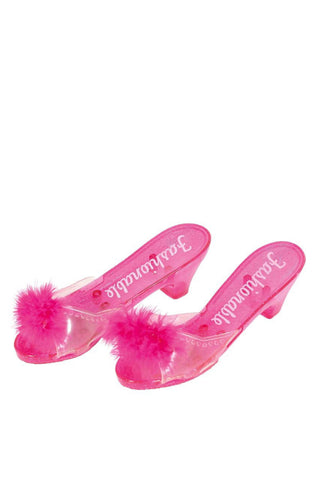 Pink Princess Shoes with Marabou.
