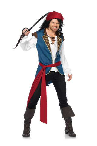 Pirate Scoundrel Costume - PartyExperts