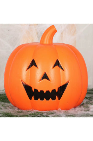 Plastic Pumpkin with Lights and Sound Decoration.